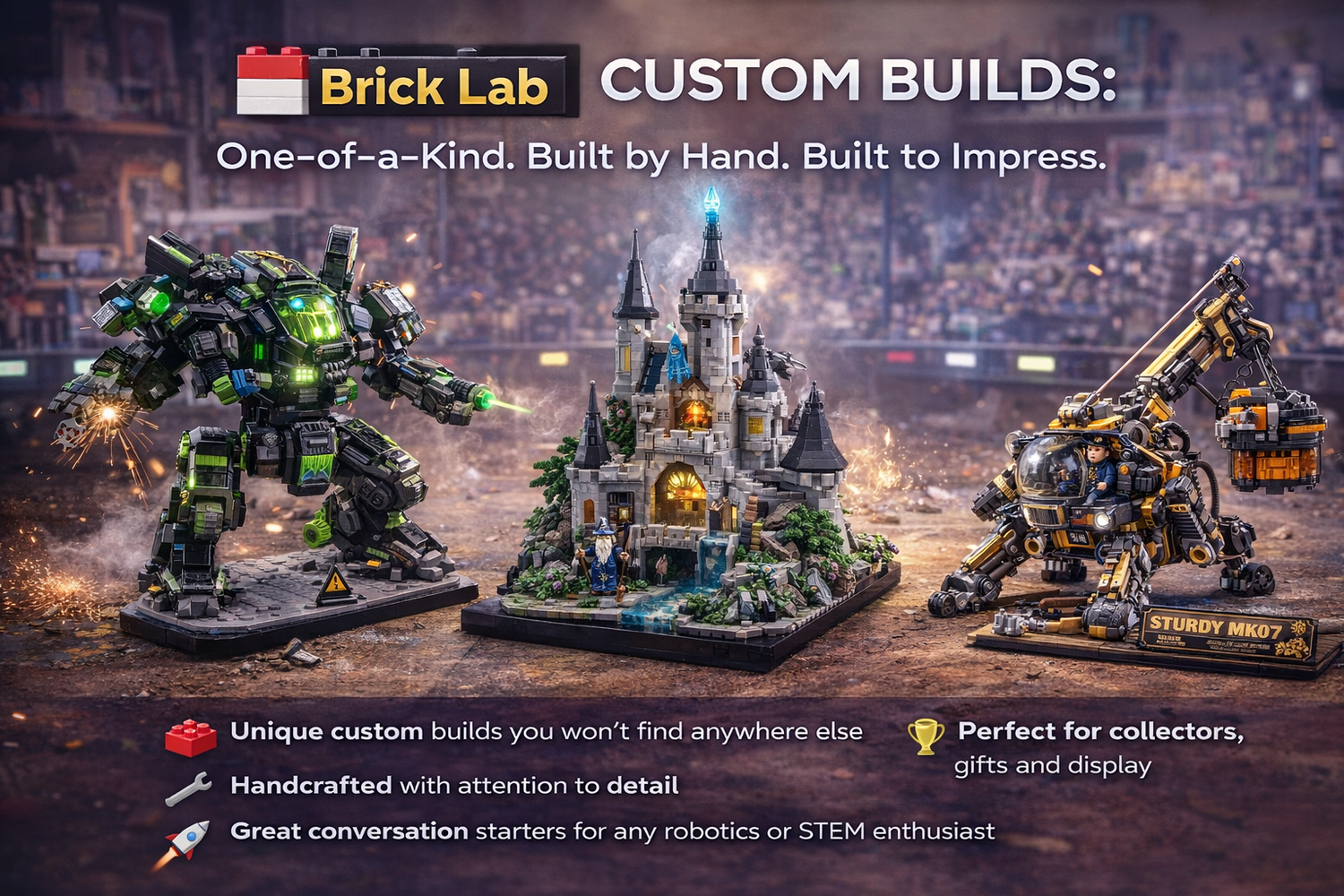 Brick Lab: Custom Builds