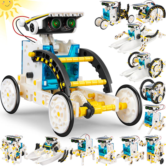 13-in-1 Solar Power Robot Kit