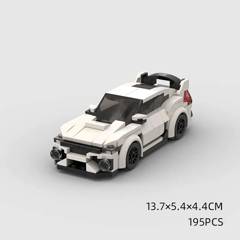 Building Blocks With Assemble Lego Model Car