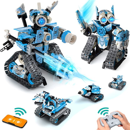 Opmind 5-in-1 RC Robot Building Kit (398 pcs)